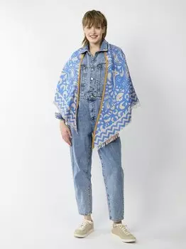 Треугольный шарф Codello, синий