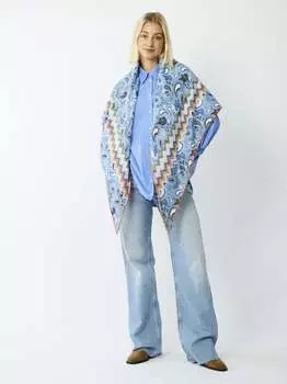 Треугольный шарф Codello, синий