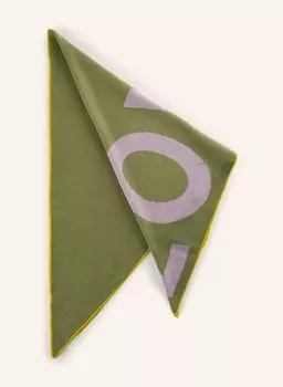 Треугольный шарф Codello, зеленый