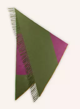 Треугольный шарф Codello, зеленый