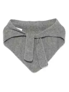 Треугольный шарф JACQUEMUS, серый