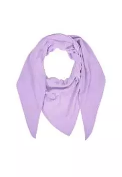 Треугольный шарф Луиза муслиновый треугольник из муслина 100% хлопок легкий и мягкий много цветов Seasons Of April, сиреневый