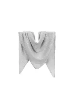 Треугольный шарф Zebro, цвет Grau One Size