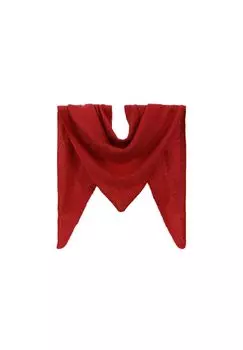 Треугольный шарф Zebro, цвет Rot One Size