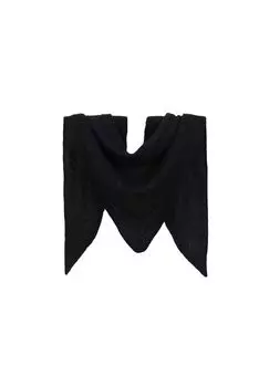 Треугольный шарф Zebro, цвет Schwarz One Size