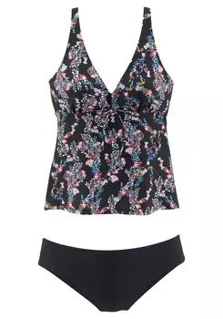 Треугольный танкини PETITE FLEUR, черный