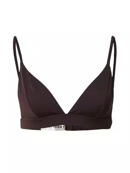 Треугольный топ бикини A LOT LESS Jara, темно-коричневый