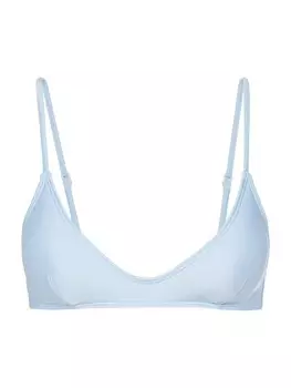 Треугольный топ бикини LSCN by LASCANA Nele, пастельный синий