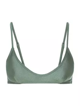 Треугольный топ бикини LSCN by LASCANA Nele, оливковый
