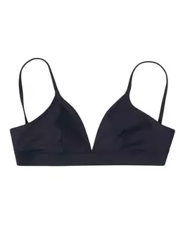 Треугольный топ бикини Organic Basics, черный