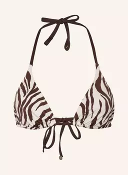 Треугольный верх бикини Aurora Max Mara Beachwear, черный