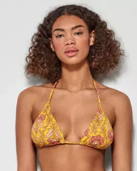 Треугольный верх бикини без косточек с поролоном Gisela, мультиколор