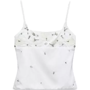 Trf Камзол женский белый Zara