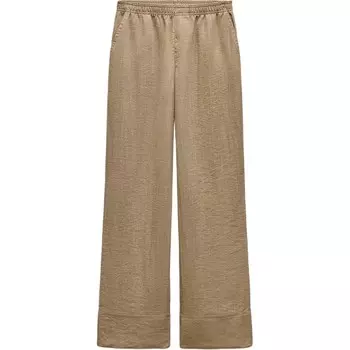 Trf Повседневные брюки женские коричневые Zara