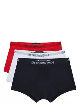 Три пары боксеров Emporio Armani, мультиколор