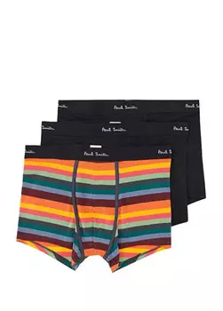 Три пары боксеров из органического хлопка Paul Smith, мультиколор