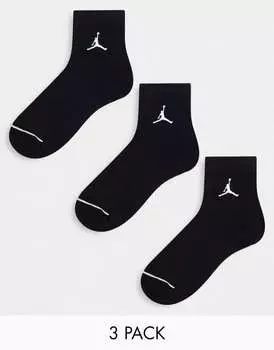 Три пары черных носков Jordan