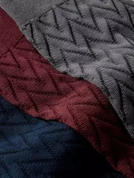 Три пары носков из смеси хлопка и вязания крючком MISSONI, цвет Burgundy