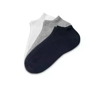 Три пары носков-кроссовок Tchibo