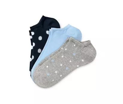 Три пары носков-кроссовок Tchibo