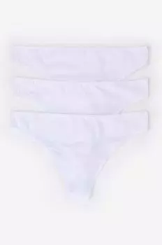 Три пары стрингов Women'Secret, белый