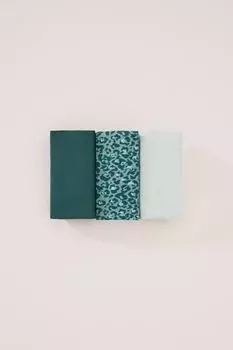 Три пары стрингов Women'Secret, бирюзовый