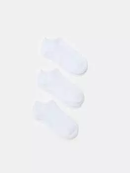 Три упаковки эластичных носков для обуви Ovs, цвет optical white