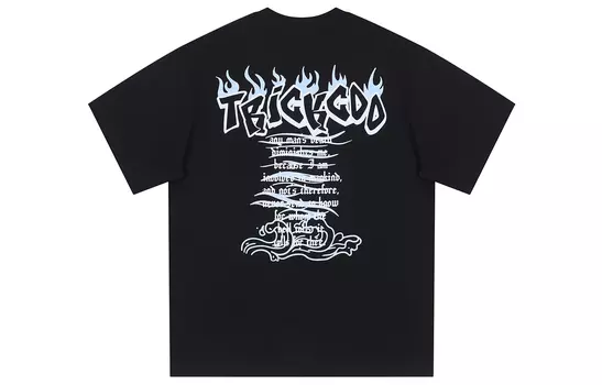 TRICKCOO футболка унисекс, Черный