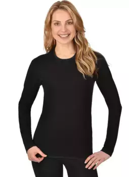 Trigema с длинным рукавом "Функциональная рубашка с длинными рукавами TRIGEMA", черный