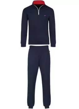 Trigema Sweater "Мужской спортивный костюм TRIGEMA в спортивном исполнении", цвет морской волны