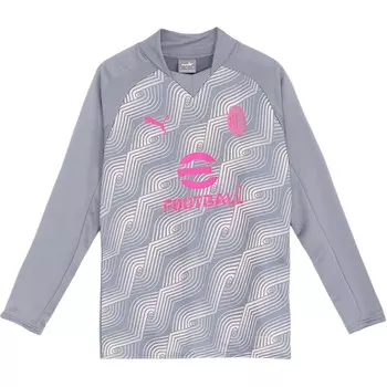 Трикотаж AC Milan для мужчин, серая керамическая плитка Puma, цвет Gray ceramic tiles