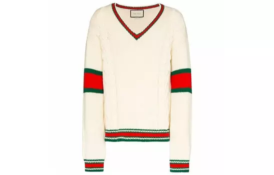 Трикотаж мужской белый Gucci, белый