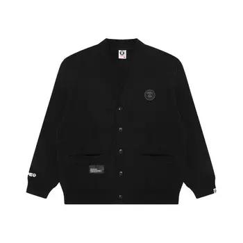 Трикотаж мужской черный Aape, черный