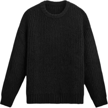 Трикотаж мужской черный Zara, черный