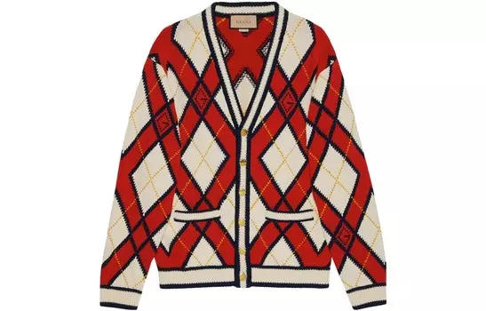Трикотаж мужской красный Gucci, красный