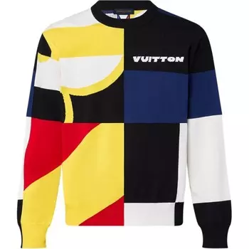 Трикотаж мужской многоцветный Louis Vuitton, цвет Multicolor