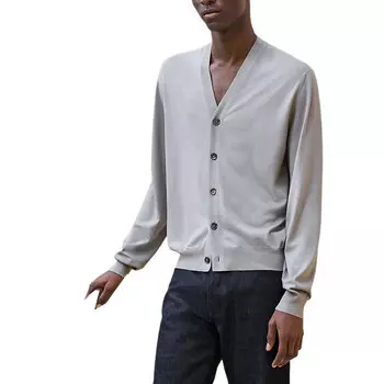 Трикотаж мужской серый Hermes, серый