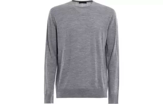 Трикотаж мужской серый Prada, серый