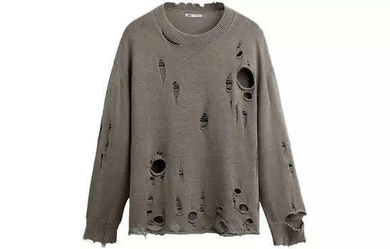 Трикотаж мужской серый Zara, серый