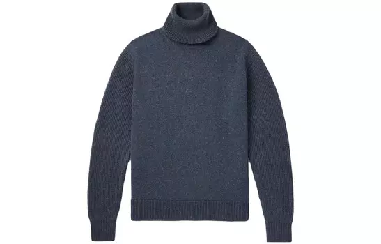 Трикотаж мужской синий Loro Piana, синий