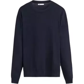 Трикотаж мужской синий Zara, синий