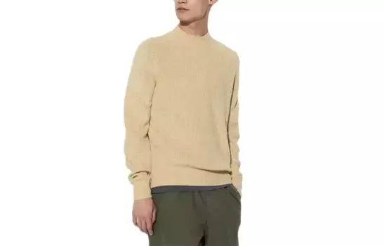Трикотаж мужской светло-желтый Uniqlo, светло-желтый
