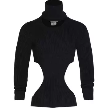 Трикотаж мужской темно-синий Bottega Veneta, темно-синий