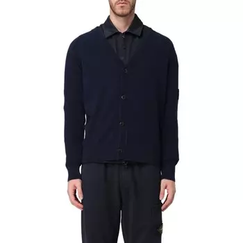 Трикотаж мужской темно-синий Stone Island, синий