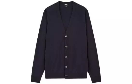 Трикотаж мужской темно-синий Uniqlo, темно-синий