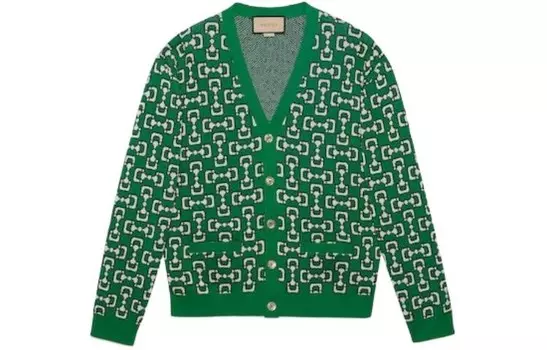 Трикотаж мужской зеленый Gucci, зеленый