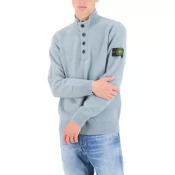 Трикотаж мужской зеленый Stone Island, зеленый