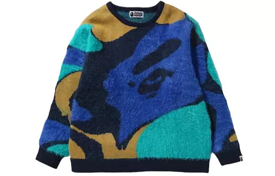 Трикотаж серии Ape Head для женщин, многоцветный A Bathing Ape