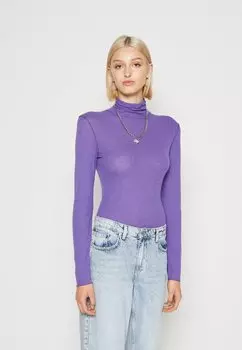 Трикотаж Стежка Even&Odd, фиолетовый