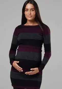 Трикотаж Стежка Happy Mama, фиолетовый